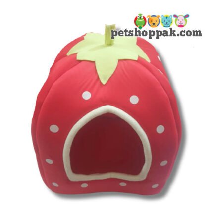 Strawberry House cum bed for cats
