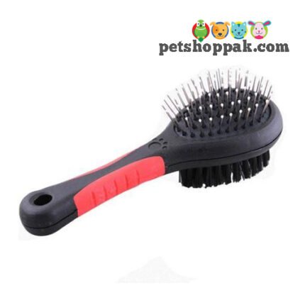 Double sie black brush for pets