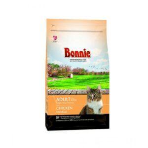 bonnie cat food adult chicken 400gm tpc25 new
