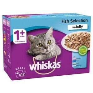 whiskas fish selection