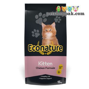 econature kitten chicken formula 15kg - Pet Shop Pak