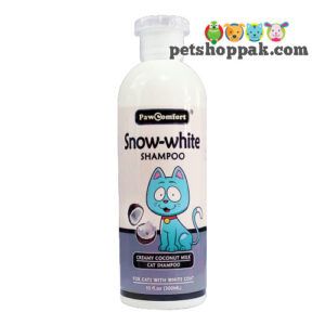 paw comfort snow white cat shampoo - Pet Shop Pak
