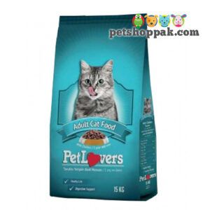 pet lovers adult cat food 15kg -Pet Shop Pak