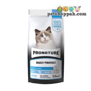 pronature daily protect fish cat - Pet Shop Pak