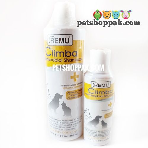 remu climba antimicrobial shampoo for pets - Pet Shop Pak
