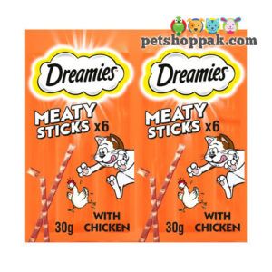 dreamies meaty sticks with chicken - Pet Shop Pak