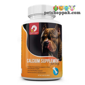 Fluff-n-Buff Dog Calcium Supplement