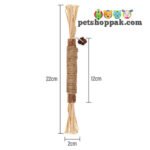 Catnip Stick Raffia Grass Toy Cat toy for Teeth