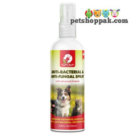 Fluff n Buff anti baterial and anti fungal spray for pets