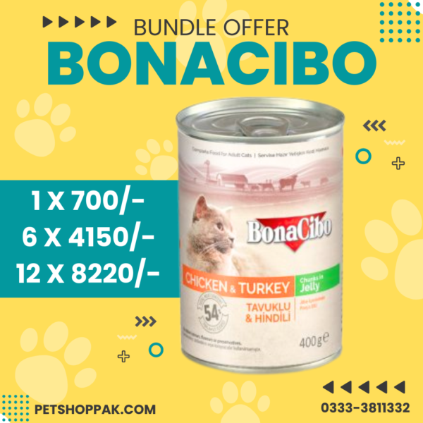 BonaCibo Tin Chicken and Turkey