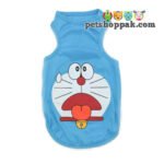 Cartoon blue doremon pet summer shirt