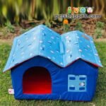 cat double hut house