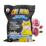 cat hero bentonite cat litter rose