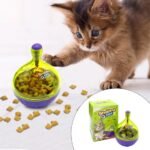 cat treat balance toy