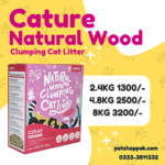 Cature Natural Wood Clumping Cat Litter
