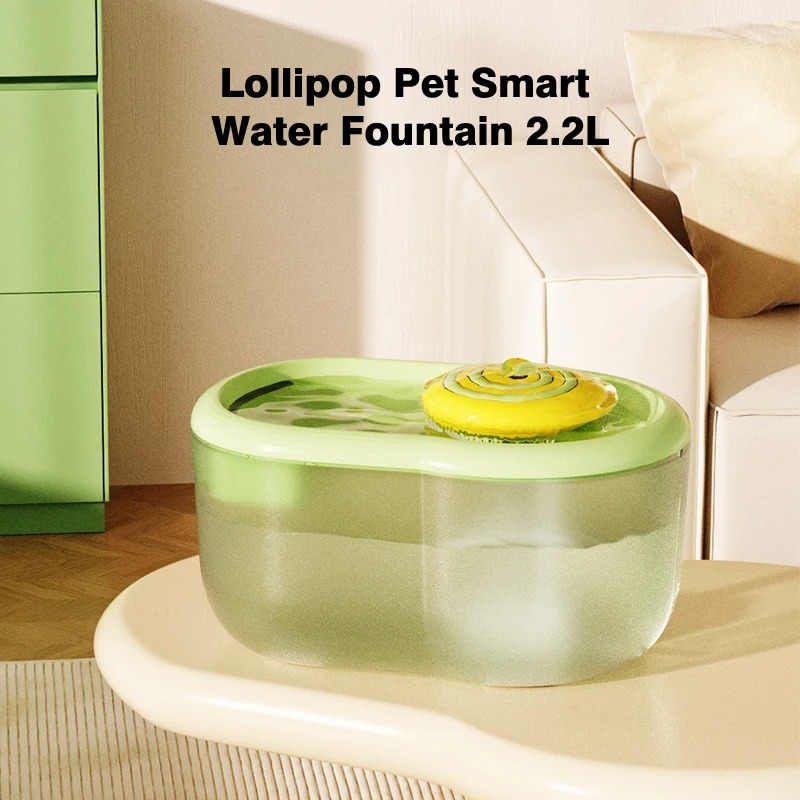 Snail Design Cat Water Fountain