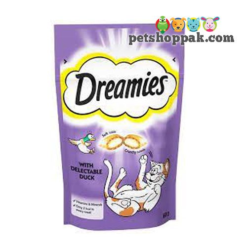 dreamies duck cat treat