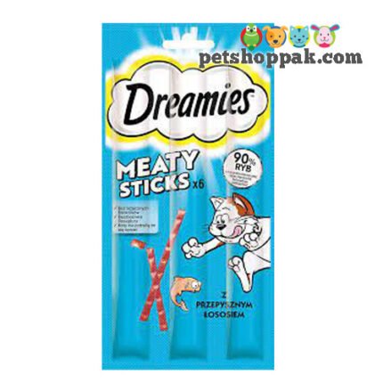dreamies meaty sticks salmon