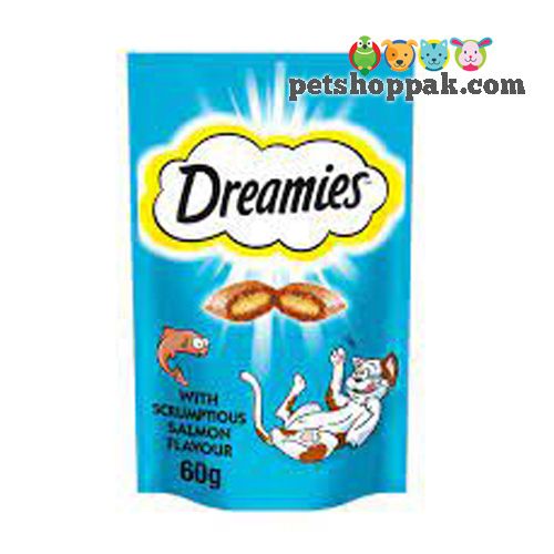 dreamies salmon cat treat