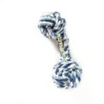 dumbell dog rope toy