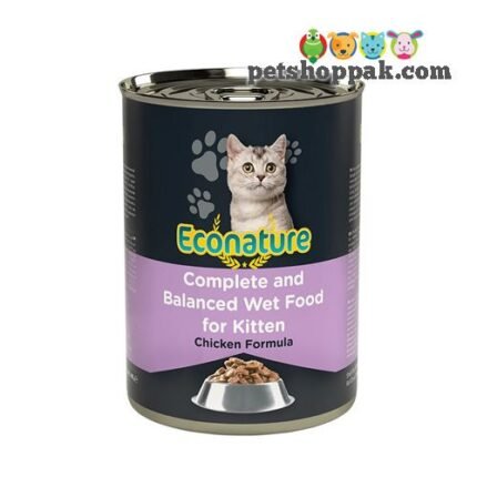econature wet food for kitten chicken formula 400gms