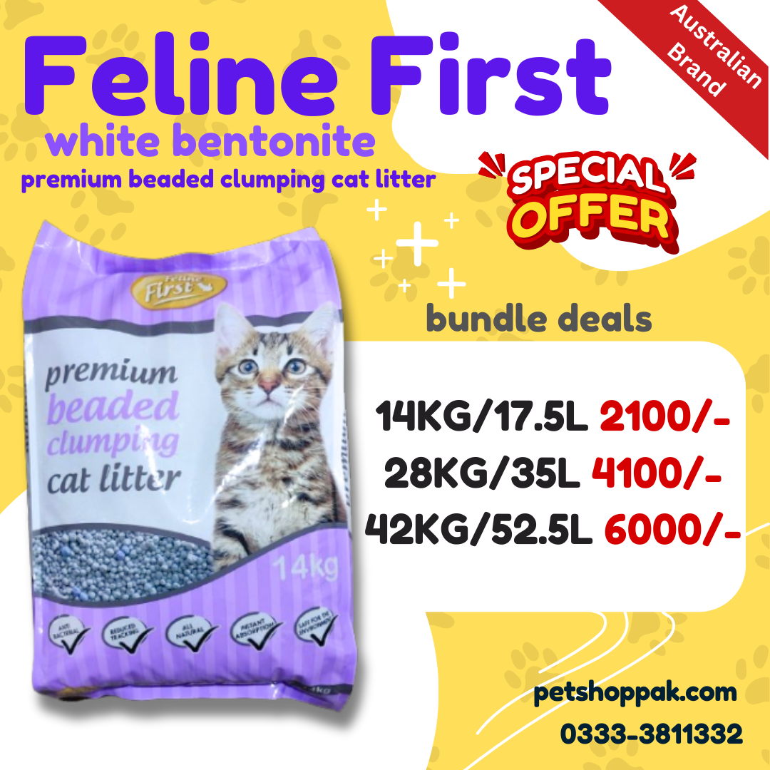 Feline First Bentonite Cat Litter