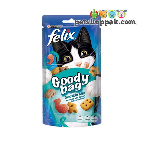felix goody bag seaside mix cat treat