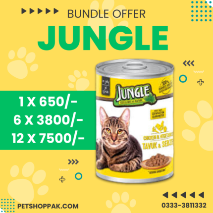 Jungle Cats Chicken Tin