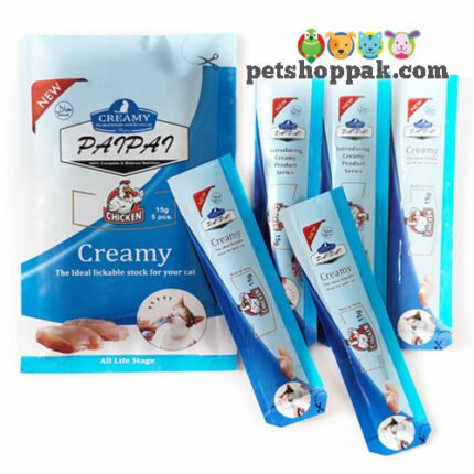 pai pai cat creamy treats 5 pieces