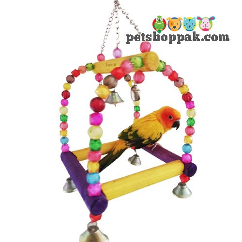 parrot toys doli swing small