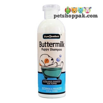 paw comfort buttermilk puppy shampoo