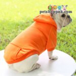 Pet winter hoodie plain 2