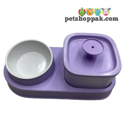 plastic bowl water fountain