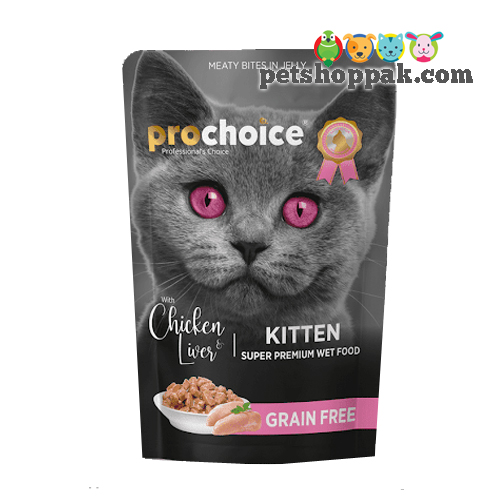 Chicken and Liver chunks in Jelly for Kittens
