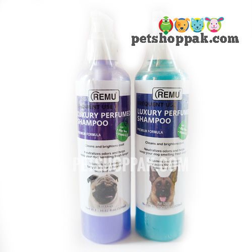 remu dog luxury perfumed shampoo