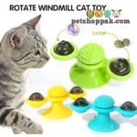 rotate windmill cat toys