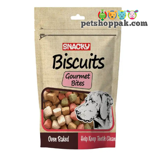 snacky biscuits gourmet bites dog treat