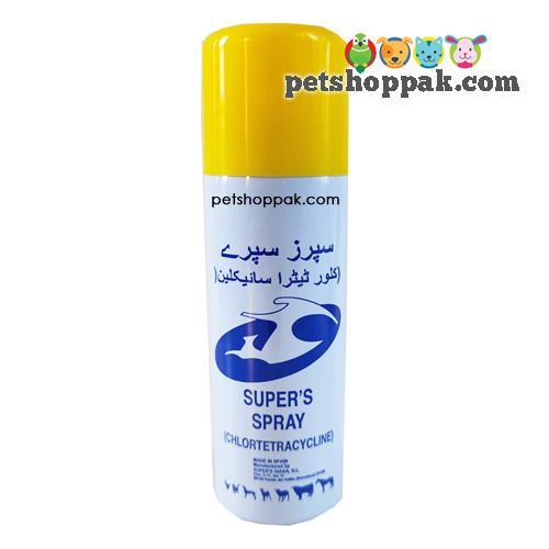 supers spray wound healer for pets