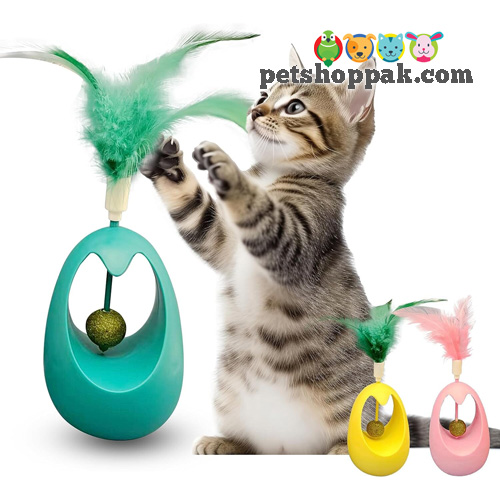 tumbler cat toy with catnip