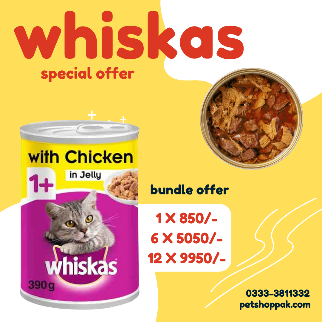 Whiskas Chicken can 400gm