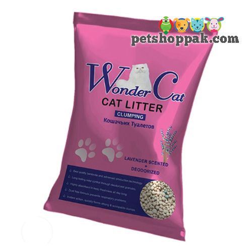 wonder cat bentonite litter 20L