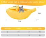 Banana Bed for Cat Kitten