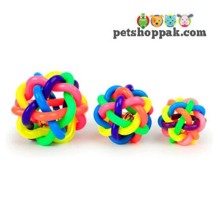 Rainbow Ball with Bell