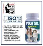 Mega FISH OIL WILD ALASKAN supplement for pets
