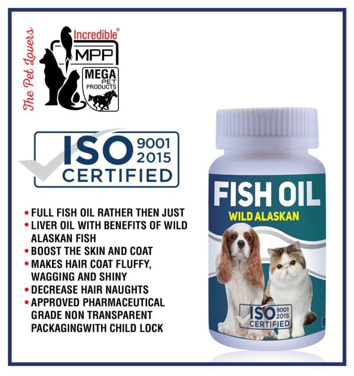 Mega FISH OIL WILD ALASKAN supplement for pets