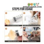 pet feeding silicon nipple steps of usage