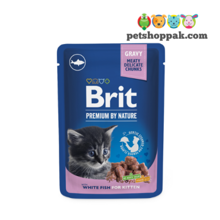 Brit Premium with White Fish for Kitten
