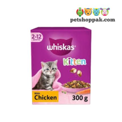 Whiskas Box Dry Kitten Food Chicken