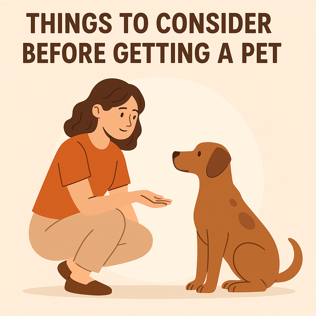 Things to Consider Before Getting a Pet
