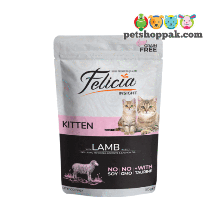 felicia kitten lamb 85gm